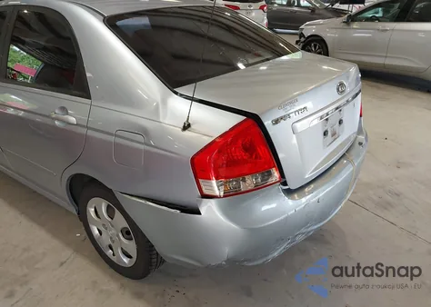 2008 Kia Spectra Ex из США, поврежденный, VIN KNAFE121285539044